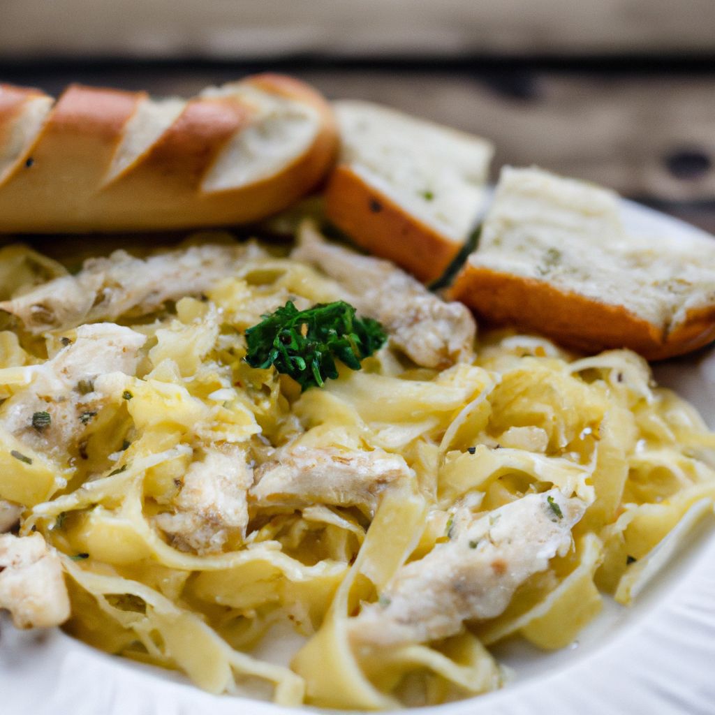 Garlic Butter Chicken Pasta Recipe - Healing Picks